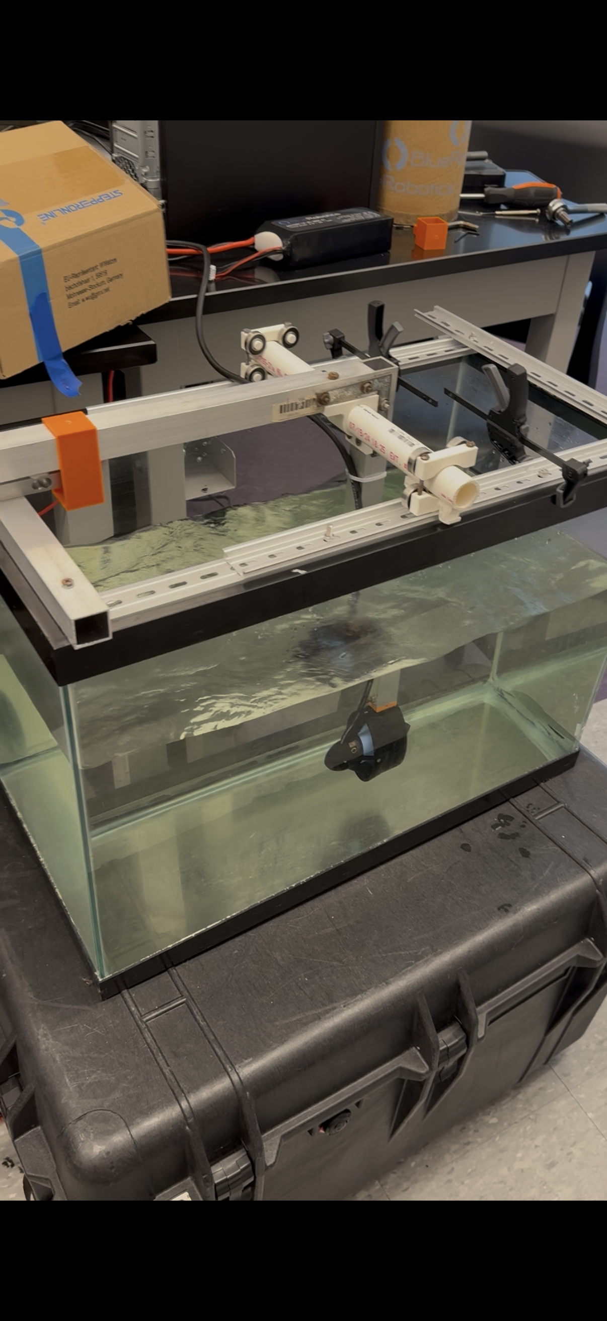 Underwater Thruster Test Stand